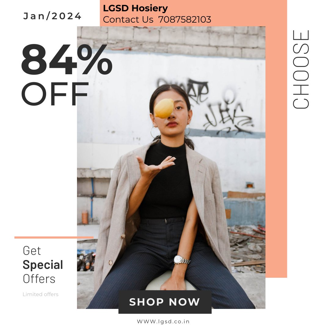 LGSD_HOSIERY's tweet photo. Elevate your style &amp; savings! Enjoy a staggering 84% cashback on ALL clothing items at LGSD Hosiery. From cozy essentials to chic outfits, get rewarded for your fashion-forward choices. Don't miss out! 

#FashionRewards #CashbackOffer #LGSDHosiery https://t.co/rxDhg03yV1