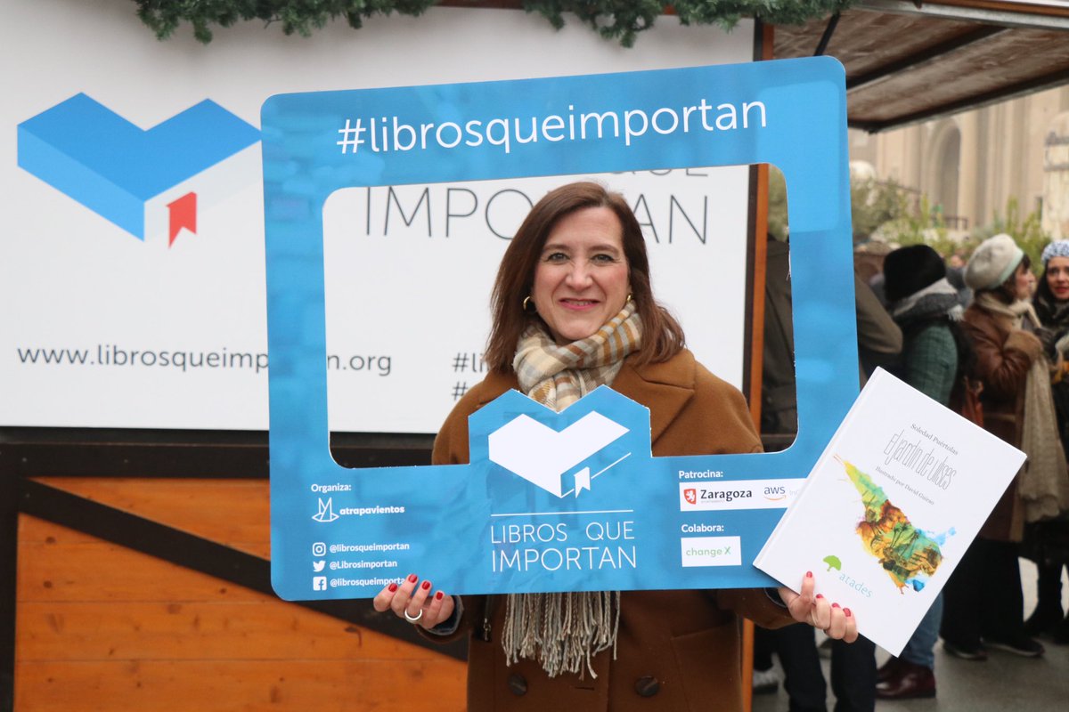 Librosimportan's tweet image. Comienza #LibrosQueImportan en #Zaragoza 🩵📚.

Gracias @ZCultura @zaragoza_es @unizar @awscloud por apoyar la pasión por la lectura.

#librosconalma #motivosqueimportan