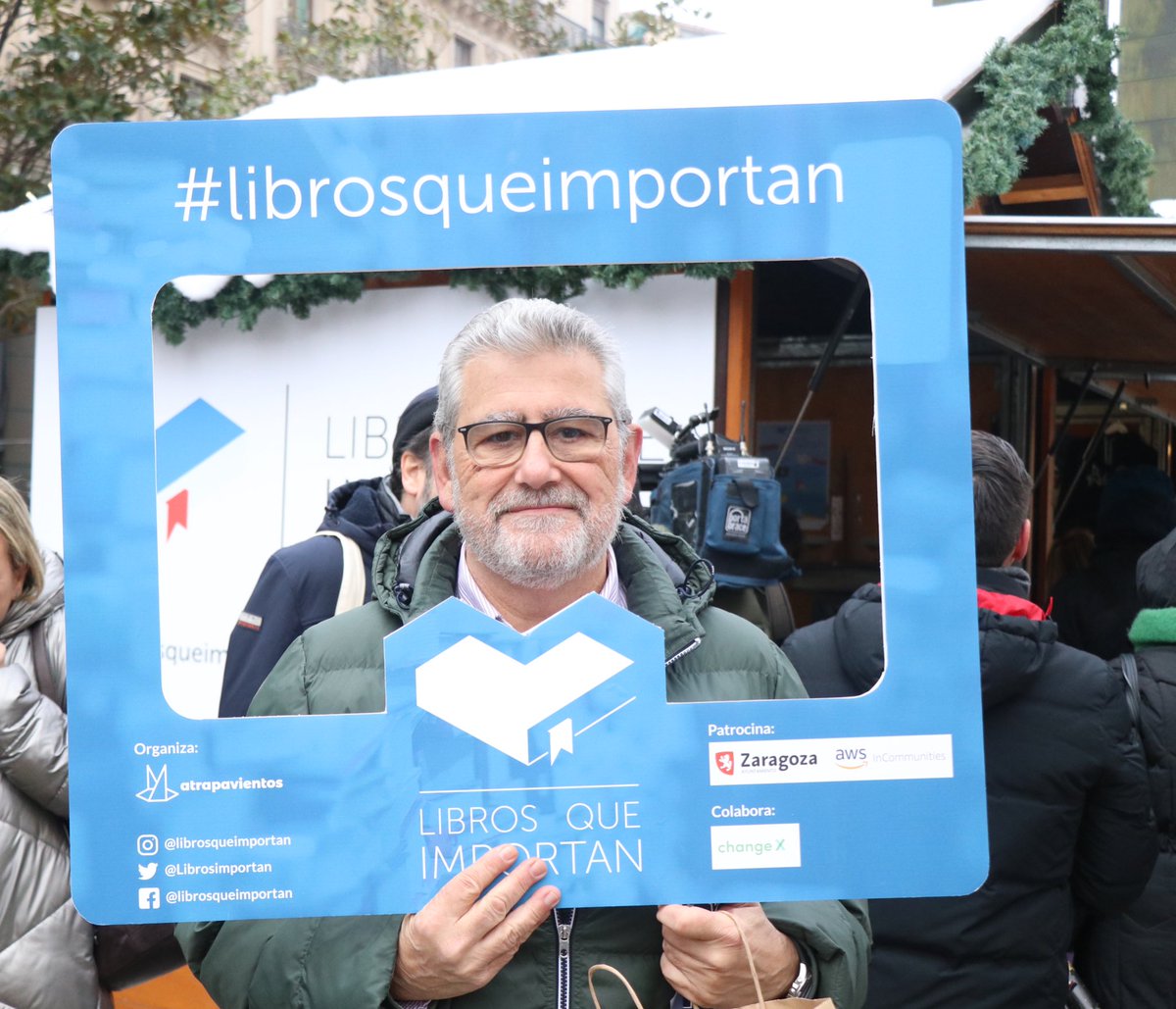 Librosimportan's tweet image. Comienza #LibrosQueImportan en #Zaragoza 🩵📚.

Gracias @ZCultura @zaragoza_es @unizar @awscloud por apoyar la pasión por la lectura.

#librosconalma #motivosqueimportan