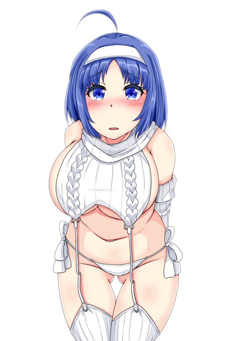 「あの…俺さん流石にこれは恥ずかしいというか何というか…」

例のセーターを葵ちゃんに着せてみた
ちょっと盛りすぎたと反省してる 