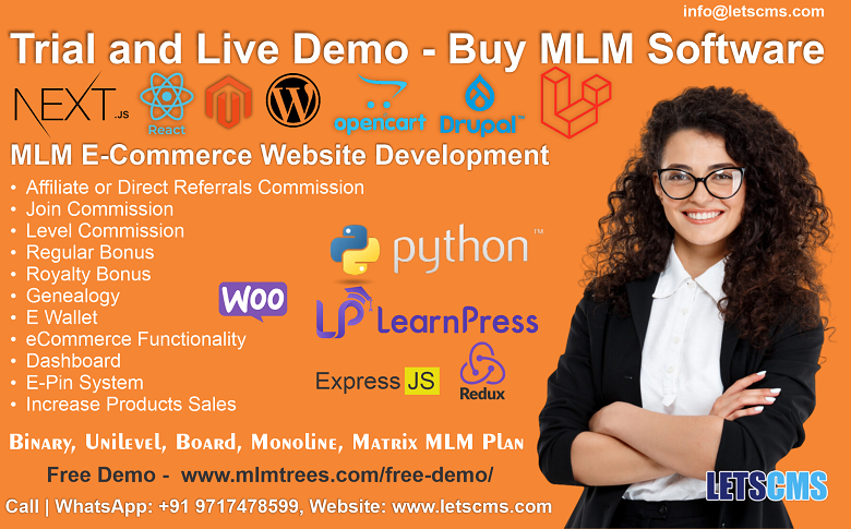 letscms's tweet image. Trial and Live Demo - Buy MLM Software in 2024 | Best Multi-level Marketing ( MLM ) Plugins
mlmtrees.com/free-demo/

#mlmwebsite #mlmecommercewebsite #mlmwordpressplugins #mlmplans #mlmplugins #mlmecommercewebsite #ecommercewebsite #WhatisaMLMsoftware #binarymlmsoftware #boardmlm