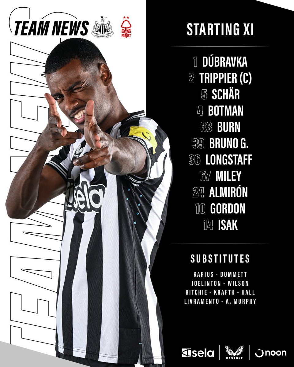 İlk 11’imiz! #HowayTheLads #NUFC