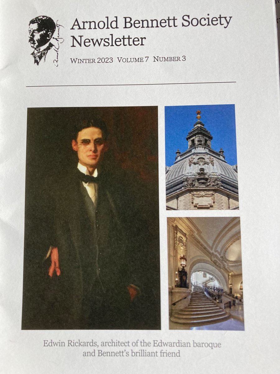 JohnShapcott's tweet photo. My detailed review of the  recently published 'Arnold Bennett's Fiction', by Italian scholar Francesca D'Alfonso, appears in the latest issue of the 'Arnold Bennett Society Newsletter'. https://t.co/YQcMh4geDX