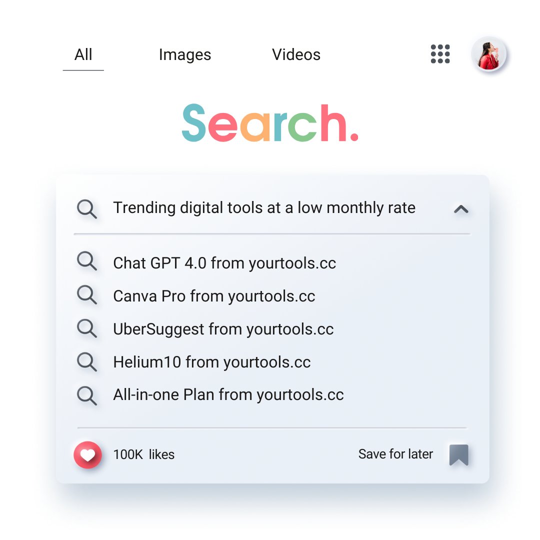 shared_tools's tweet image. Ready to make your online life easier? Discover yourtools.cc! 🌟
For just as low as $2, you can access tons of digital tools to boost your online game. From SEO to social media, we&apos;ve got it all! 🌐

#DigitalTools #YourToolscc #DigitalMarketinghacks #SEOtoolsfree