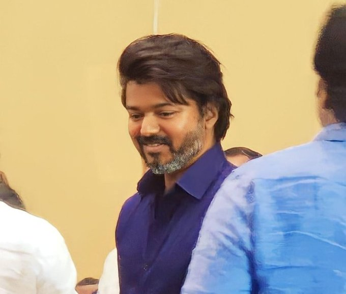 Troll_Cinema's tweet photo. #Thalapathy68 Hyderabad schedule completed Next schedule in Sri Lanka. https://t.co/QbeOnekwF6