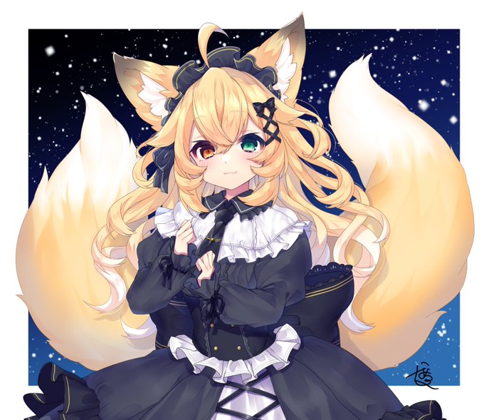 「animal ears gothic lolita」 illustration images(Latest)