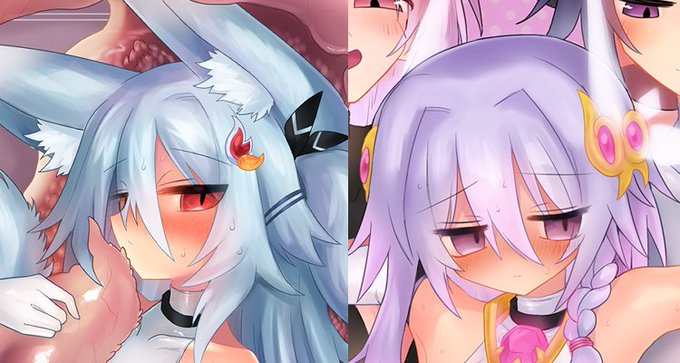 冬コミ新刊2冊の書店予約がはじまりました!

(←触手本)退魔師のゆりかご
🐯https://t.co/XqDvpd3UOQ
🍈https://t.co/zlHMIaJWhM

(→レズレ本)女淫魔は魔法少女が大好きですッ!!
🐯https://t.co/0j479CUlEV
🍈https://t.co/Z601emxrQF

コミケに来られない方も是非どうぞ! 