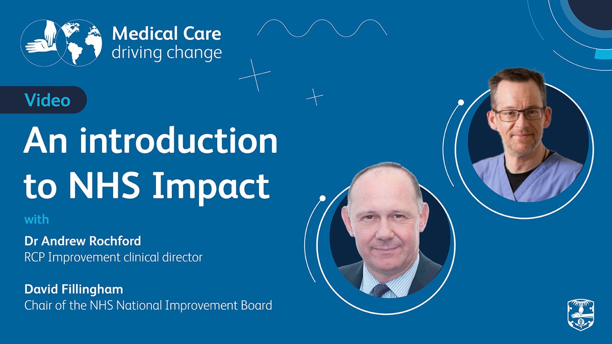 “The vision for NHS Impact is to be a shared approach to improvement across the NHS”. Watch Dr Andrew Rochford and @davidfillingh14 explore the new NHS improvement strategy and learn how it will help to deliver better care for patients: ow.ly/1mkw50QkALJ