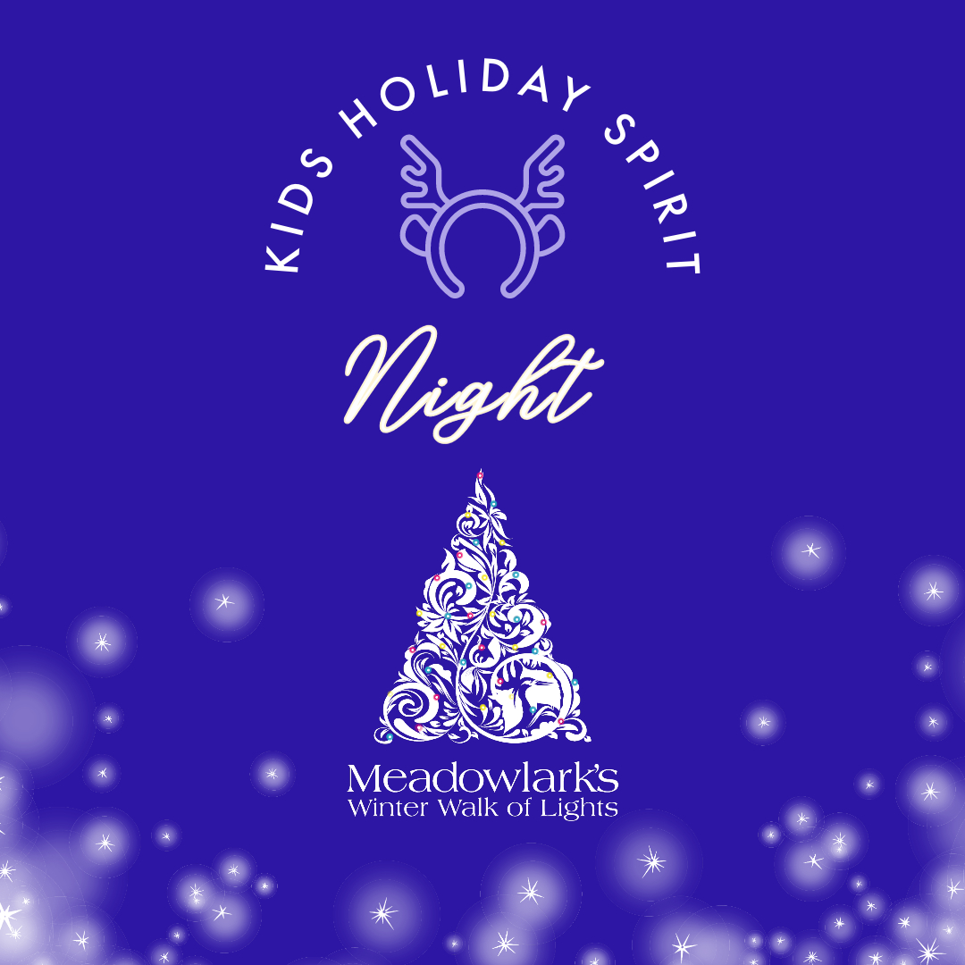 Kids, get FREE admission to Meadowlark's Winter Walk of Lights on January 1, 2024 by showing off your Holiday Spirit. Start the new year by sporting holiday gear (snowman, snowflakes, Santa, reindeer, lights, etc!) to get in for free. 
   
Tickets: ow.ly/lvOE50QkP3M