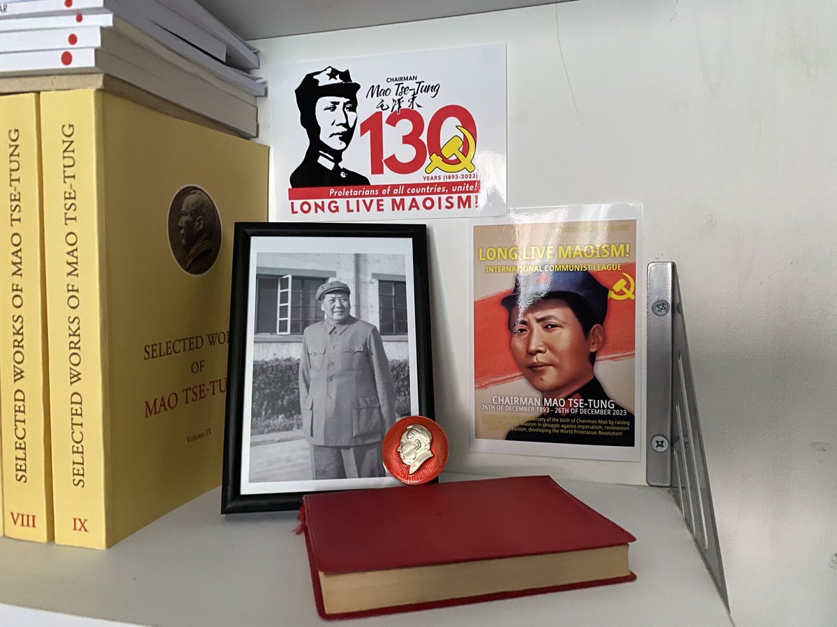 130 years ago today, the Great Helmsman, Chairman Mao Zedong, was born. Chairman Mao taught us that nothing is hard in this world, if we dare to scale the heights. Happy Birthday, Teacher.