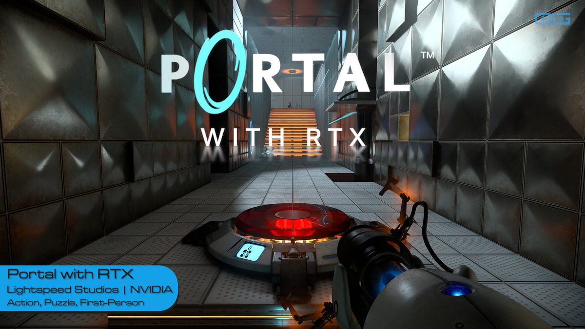 OG plays Portal with RTX!
youtube.com/watch?v=QRONiC…

Like & Sub!

@__lightspeed___
@nvidiageforce

#Gameplay #letsplay #gamer #gaming #youtube #RTXOn #PortalRTX #Portal #RTX #PortalWithRTX
