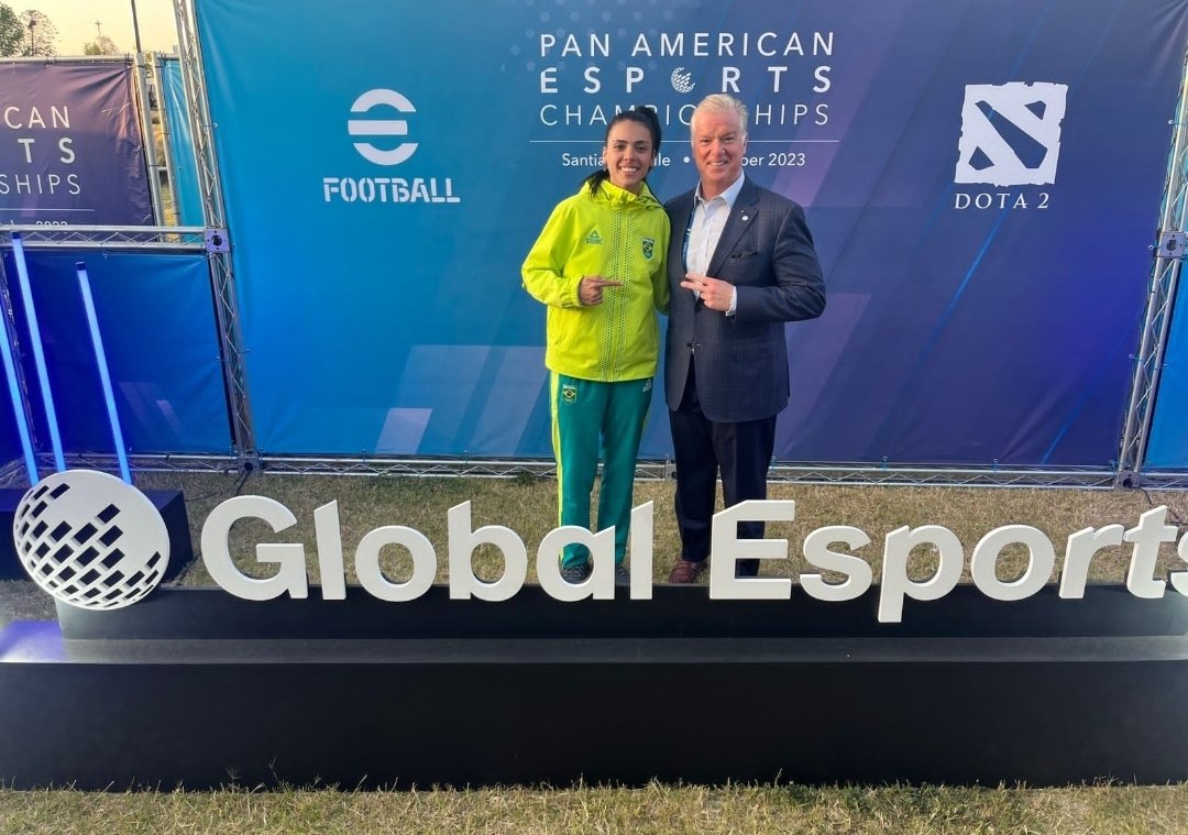 MonikBisoni's tweet photo. Campeã Pan-americano 2023 na categoria eSPORTS / Efootball https://t.co/TViPawXBas