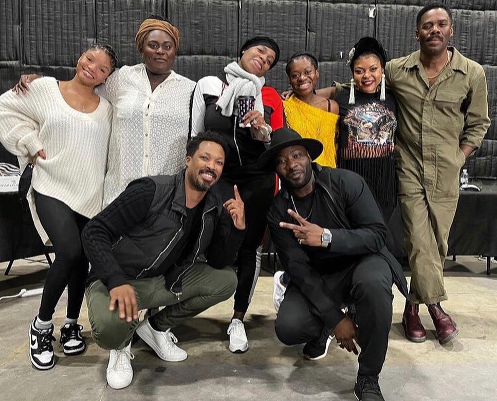 JournalBharatIN's tweet photo. Tears, laughter, and sisterhood bloom. ✨ Witness the power of resilience in The Color Purple, now blossoming in theaters. #TheColorPurpleMovie #FilmTwitter #TarajiPHenson #fantasia #HalleBailey #DanielleBrooks #ColmanDomingo #HER #Ciara #CoreyHawkins https://t.co/1M9fQvlqTh