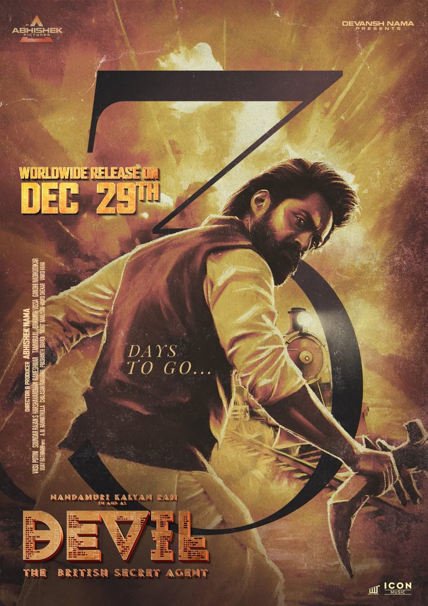 TrendsKalyanRam's tweet image. 3Days To Go - - - #Devil

Sudharshan 35MM - 11AM 💥💥💥
#DevilonDec29th