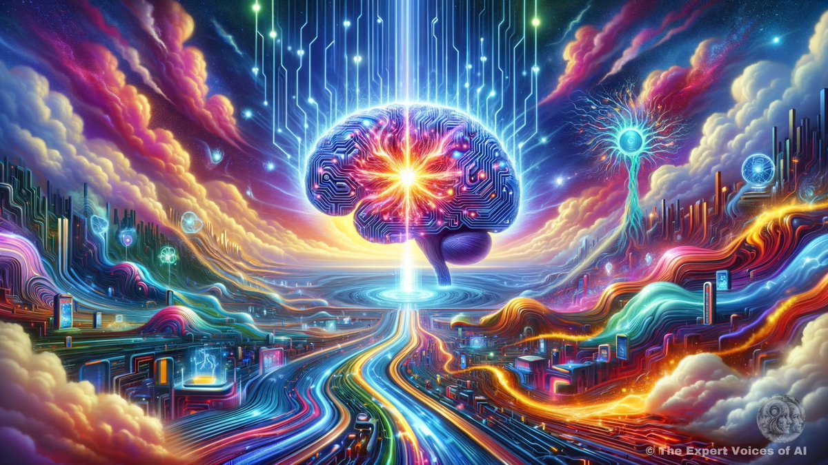 ExpertVoicesAI's tweet image. In this #AIReserach Paper visualisation I represented #WeightNormalization through a kaleidoscope of colour.

Here are 4 that I ❤️ | TTI Gen Model: DALL-E 3
📺 Visualisation: youtu.be/i8mntJFcayw

#ArtTech #GenerativeArt #TEVOAI #YOAI23 #YearOfAI