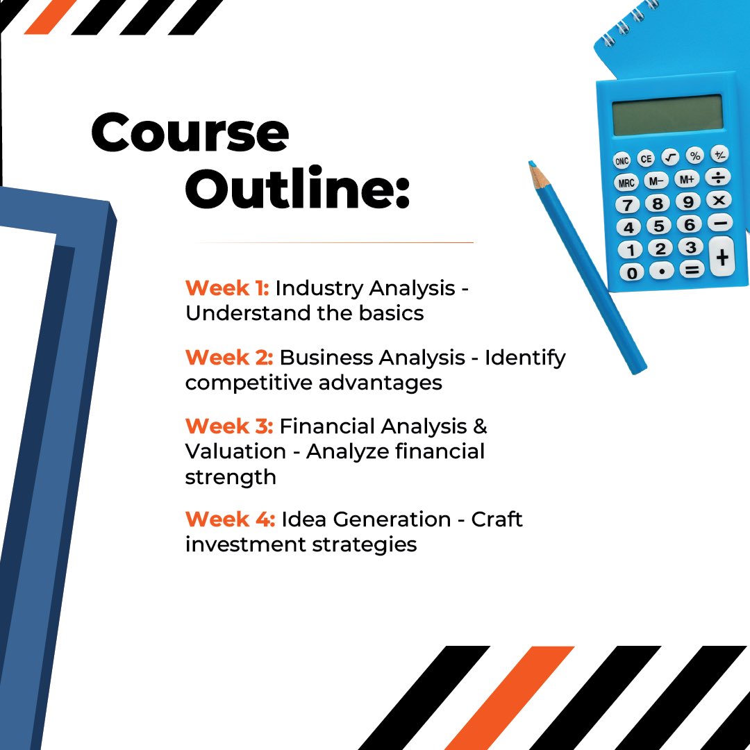 zebralearn's tweet photo. Want to build career in Equity Research but don’t know how to?

Well, we have just the right course for you to join…

Join our 4 week free equity research course taught by an expert, every weekend and gain skills to build a career. https://t.co/iDdvad8VQd