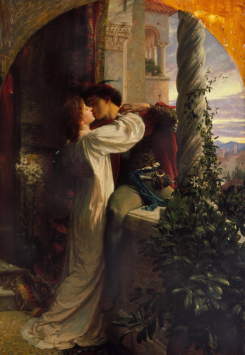 フランク・ディクシー《ロミオとジュリエット》1884年、サウザンプトン美術館