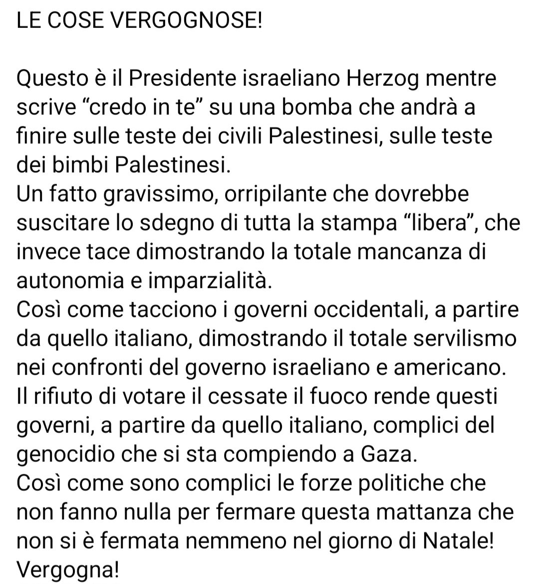 GarbaSte's tweet photo. Da in amico su FB
LE COSE VERGOGNOSE!

#ilcoraggiodellapace
#disarma
#nonabbiamopaura https://t.co/vrv1uRGag3
