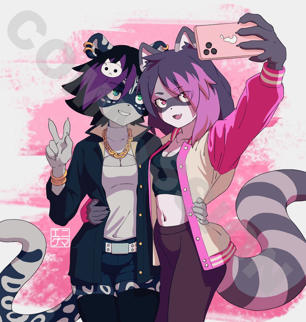 michirutnk's tweet image. Commissioned by @LyraMeli
Thank you for using my services!