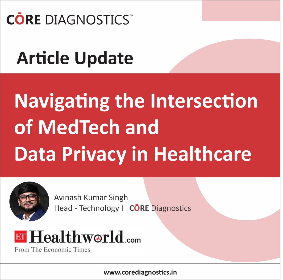 CORE Diagnostics (@corediagnostics) on Twitter photo Explore the crucial juncture where MedTech meets Data Privacy in Healthcare! Dive into the insightful article shedding light on the intricacies of this intersection.
Read more at: health.economictimes.indiatimes.com/news/health-it…
#economictimes #data #privacy #healthcare #technology #it #diagnostics Explore the crucial juncture where MedTech meets Data Privacy in Healthcare! Dive into the insightful article shedding light on the intricacies of this intersection.
Read more at: health.economictimes.indiatimes.com/news/health-it…
#economictimes #data #privacy #healthcare #technology #it #diagnostics