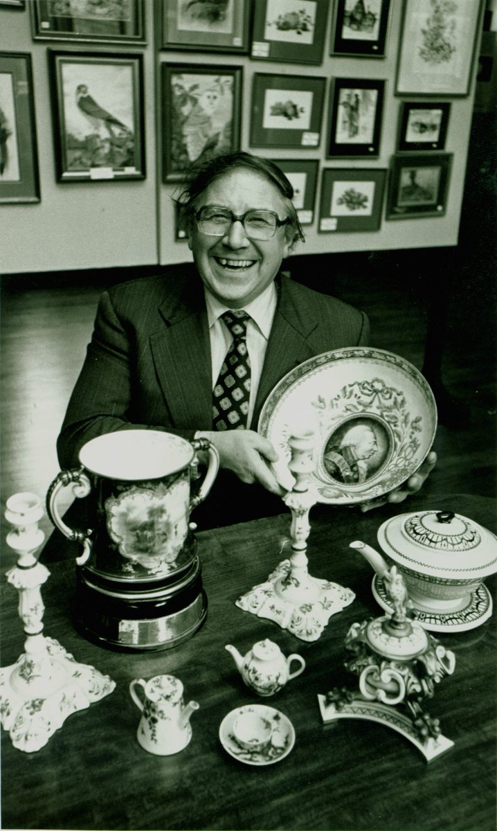 It is with great sadness we share the news that Henry Sandon passed away on Christmas morning. Our curator and then patron of the Museum for many years, a much-loved expert who shared his knowledge and enthusiasm for pots and Worcester in person, in books & on tv. Sorely missed.