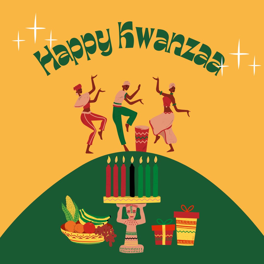 Wishing you hope, unity, and togetherness this Kwanzaa!