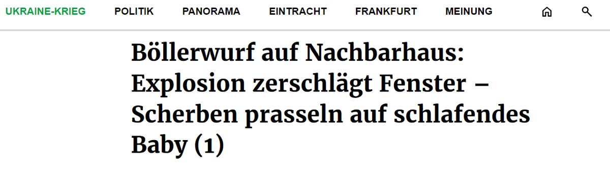 Übermorgen gibt das Land, das ja bekanntlich an der Grenze zur toootaaaleeen Verarmung steht, erneut über 200 Mio. € für Böller aus. Dadurch entstehen versicherte und unversicherte Schäden von so enormem Ausmaß, dass eine präzise Bezifferung unmöglich ist. Opfer oft unbeteiligt.