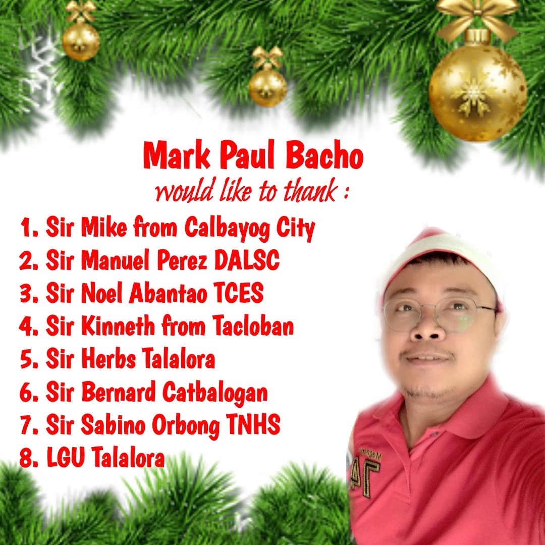 Sir_Bacho3's tweet photo. Thank you po sa inyong lahat https://t.co/c3y73j2Xfe