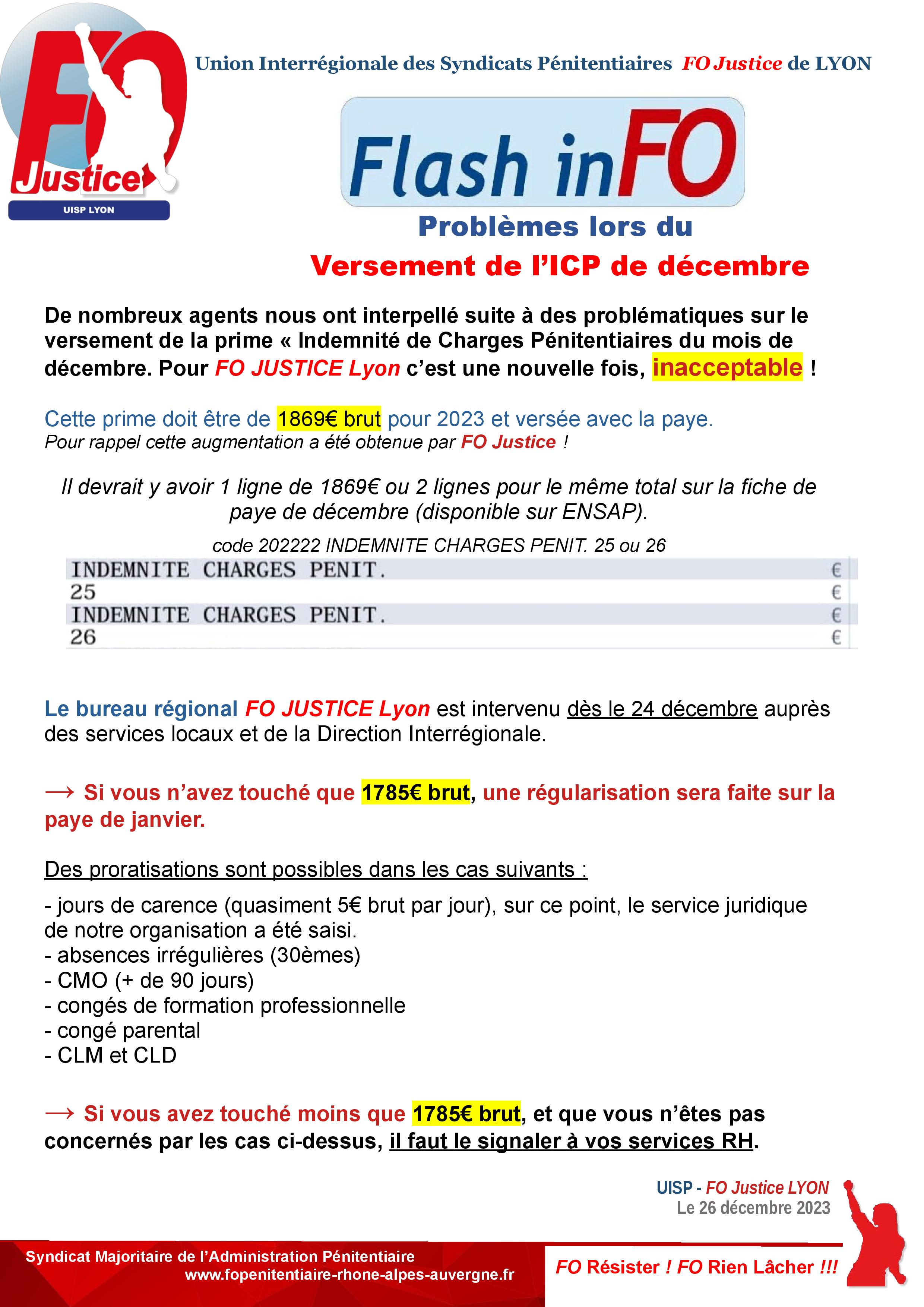 Prison de Valence : Un Week-End au Centre Pénitentiaire ! – FO Justice –  Lyon