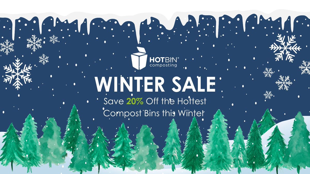 Save 20% off HOTBIN Composters, Plinths and Storage Sacks. Buy online: hotbincomposting.com