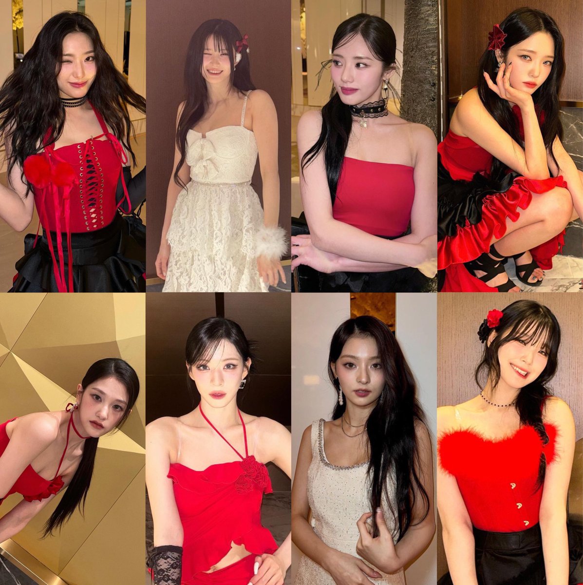 fromis_9 ❤️🖤🤍