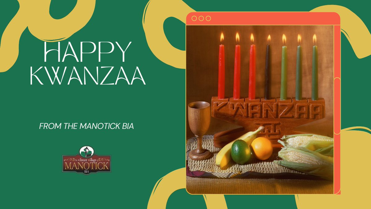 Manotick Village (@manotickvillage) on Twitter photo Warm wishes for a joyful Kwanzaa from the Manotick BIA! 🕯️✨
#manotickvillage #manotick Warm wishes for a joyful Kwanzaa from the Manotick BIA! 🕯️✨
#manotickvillage #manotick