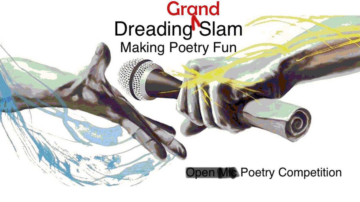 Dreadingslam (@dreadingslam) on Twitter photo Join us on Sunday 7th January for a 7.30pm start <a href="/RisingSunArts/">Rising Sun Arts</a> to watch the 2023 Heat Winners battle for the crown of Best Bard in Berkshire. Hosted by <a href="/S_Wordsmith/">Sarah Smith</a> it promises to be a great night of performance poetry.
Join in our Quick Fire comp on the theme Resolution Join us on Sunday 7th January for a 7.30pm start <a href="/RisingSunArts/">Rising Sun Arts</a> to watch the 2023 Heat Winners battle for the crown of Best Bard in Berkshire. Hosted by <a href="/S_Wordsmith/">Sarah Smith</a> it promises to be a great night of performance poetry.
Join in our Quick Fire comp on the theme Resolution