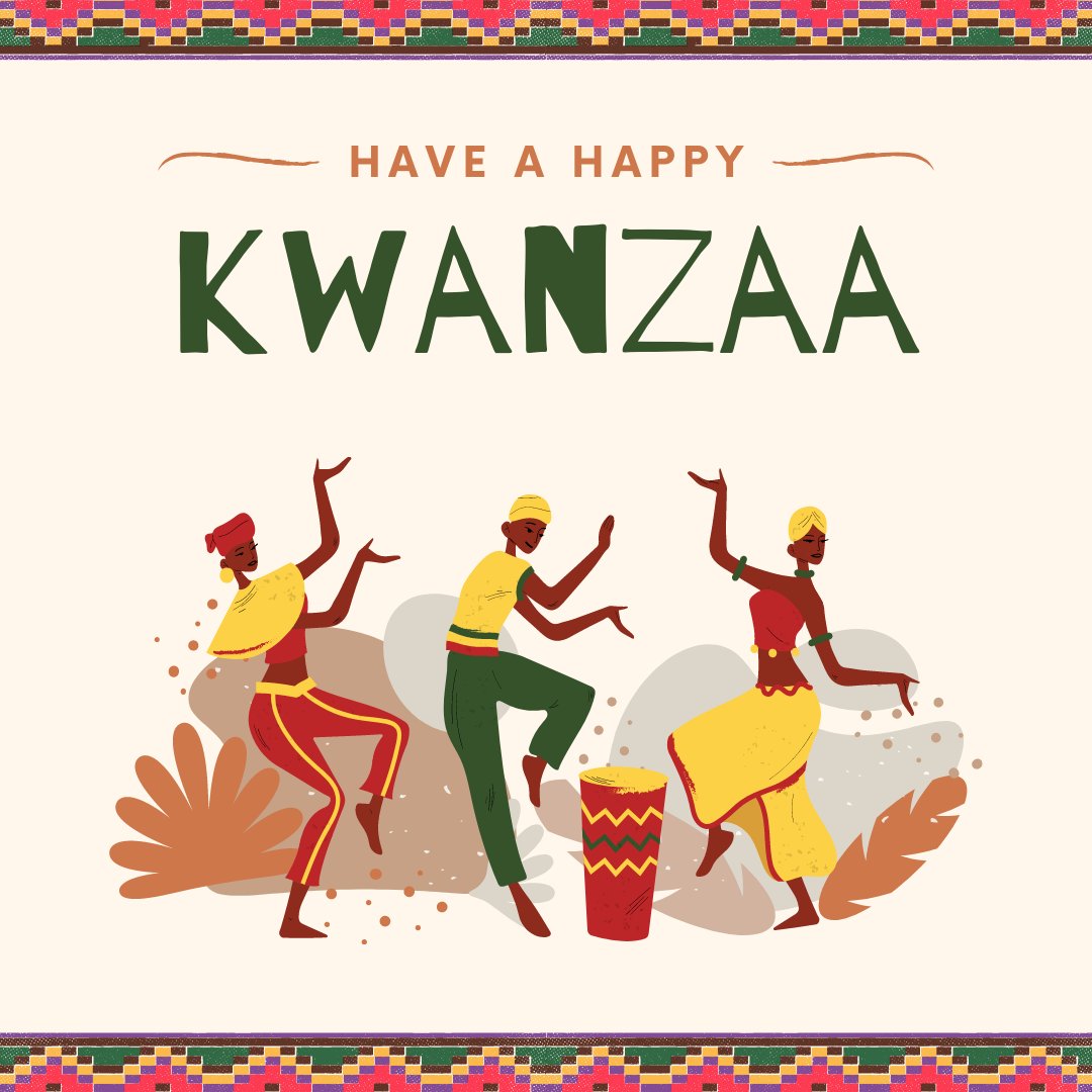 Joyous Kwanzaa! 

Since Kwanzaa is an annual celebration of African-American culture, come celebrate by getting books and movies written and directed by black creators! Who are your favorites?

#kwanzaa #blackcreatives