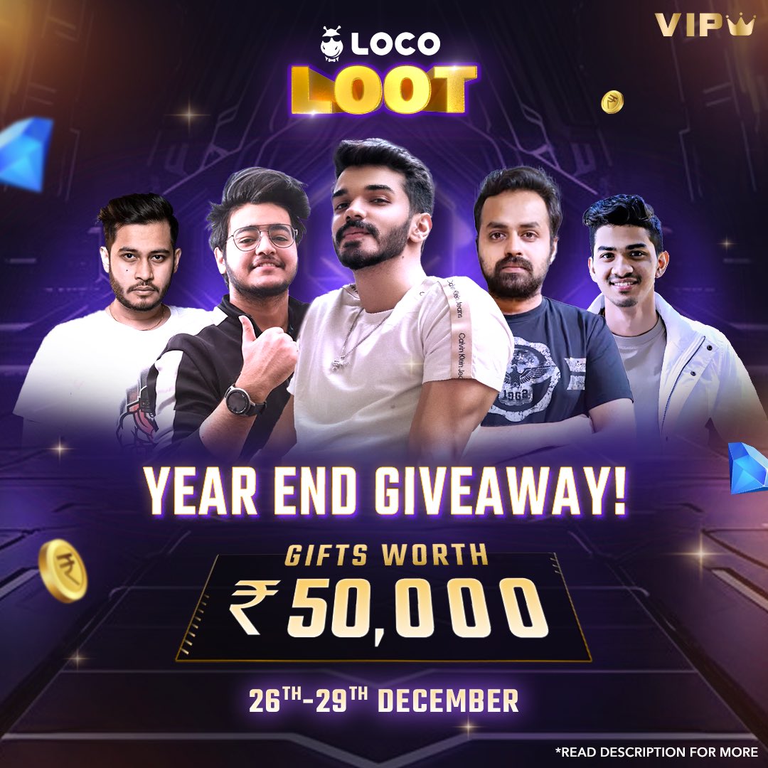 GetLocoNow's tweet photo. Our VIP streamers are giving away gifts worth 10,000 on their streams! ๐
Three lucky winners per stream will be chosen.
Want to boost your chances? Send more diamonds to increase your shot at winning big! ๐
#LocoLoot #LetsGoLoco https://t.co/oHGAO5Na0F