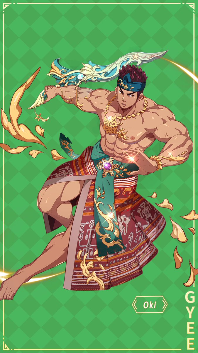 GYEE (@thegyee_com) on Twitter photo Oki puts on his new costumes designed by <a href="/mazjojomania/">MAZJOJO@野郎フェス【G.27-28】,CFXX【AA20】</a> , and wishes you a warm Ice Spirit Festival! Oki puts on his new costumes designed by <a href="/mazjojomania/">MAZJOJO@野郎フェス【G.27-28】,CFXX【AA20】</a> , and wishes you a warm Ice Spirit Festival!