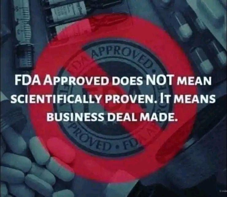 #FDALies #FdaFraud The FDA is not your friend and not designed to protect you. If it was why is it that food they approve with dangerous levels of chemicals and other unsavory things in the US are banned in Europe ???? Anybody wonder what really goes on in that organization ? The