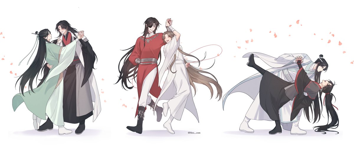 Heo__com's tweet photo. #mxtx
세 작품 애들 다 모아보기☺️ https://t.co/NeFuZNVSop