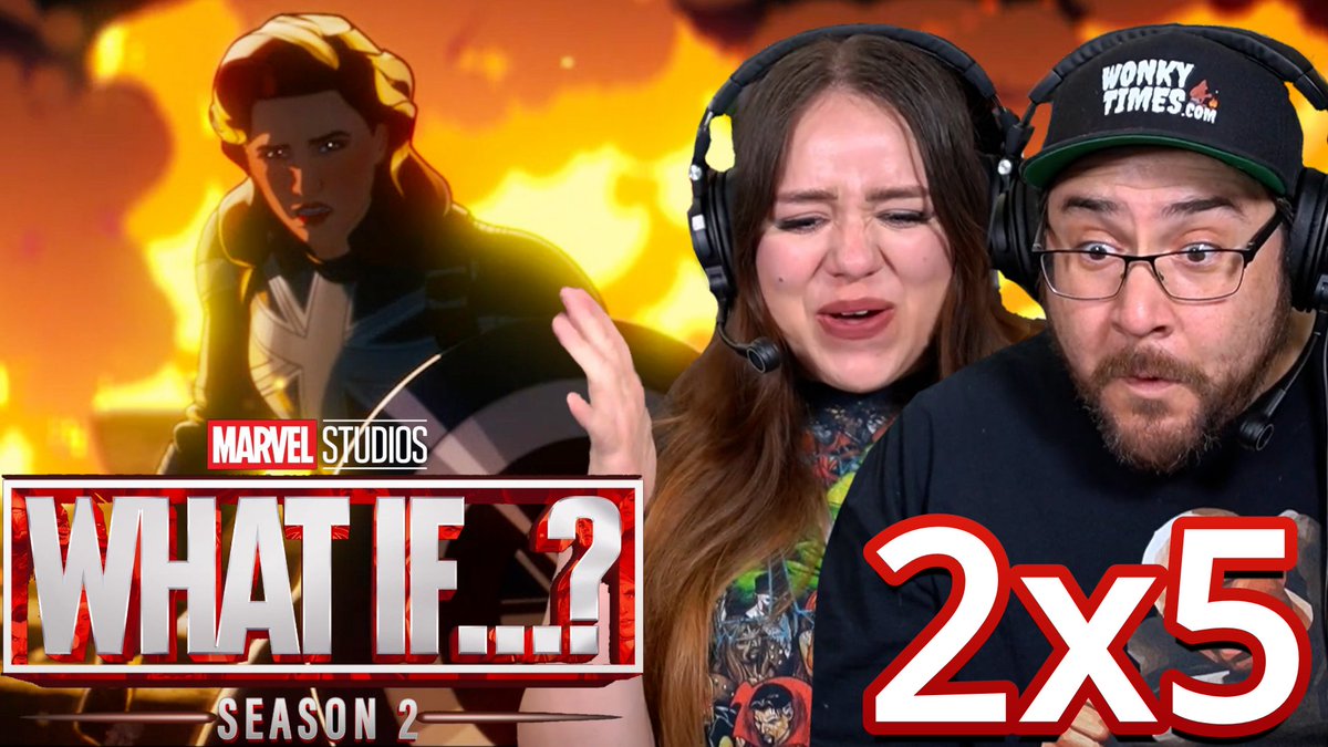 OfficiallyLTTP's tweet photo. #CaptainCarter is back and she's making her way through the #WinterSoldier and #BlackWidow films combined in one action packed episode! 

Check out our reaction to Episode 5 of #WhatIfSeason2!
👇
https://t.co/I4MFttjPgP

#Marvel #HydraStomper #WhatIf https://t.co/2rpJfP4utF