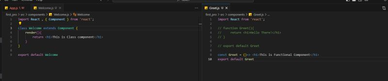 n1mnshrma's tweet photo. 🚀 Day 69 of #100DaysOfCodeDiving deep into React to explore the fundamental components –

function-based and class-based

#ReactJS #ProgrammingJourney  🚀 https://t.co/xsFu4Tfgqx