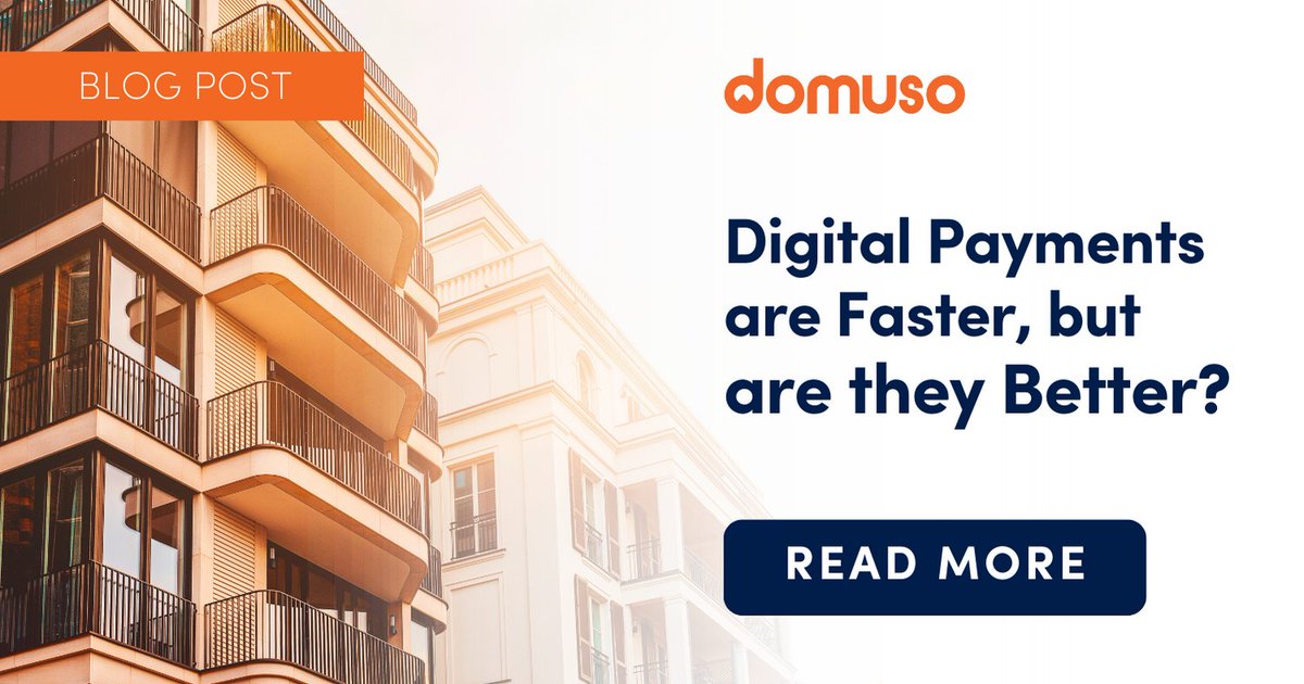 Residents still paying rent with money orders might seem like a relatively small inconvenience, but there are more problems with paper payments than just the slower processing times... 
hubs.la/Q02cYDDv0

#Domuso #multifamily