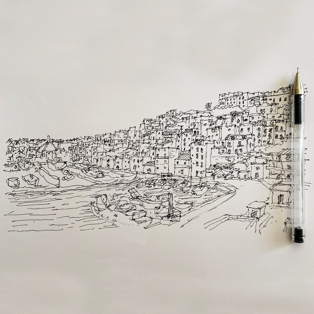 VagaLinea's tweet photo. Sciacca panoramic view centered on the city’s harbour.

#Sciacca #Sicilia #Italia #InkDrawing #UrbanSketch #SketchDaily #Sketch #Drawing #Pen #Ink #Pendrawing #Sketchart #Drawingoftheday #Sketchoftheday #Sketch_Artwork #Architecture #Art https://t.co/JfWrSzkTw9