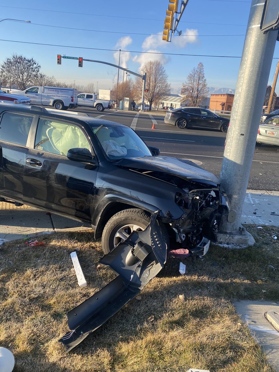 Not how I wanted the day to go. A young girl ran a red light and hit us head on. Currently in hospital getting us all checked out. Anyone one else had an accident in the USA not sure what I need to do??