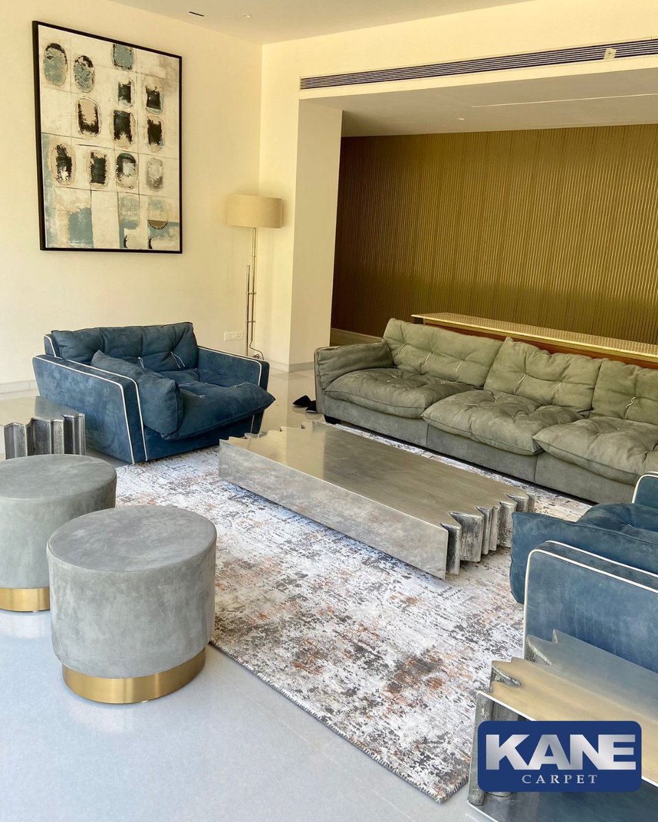 Add a cozy touch to any space 

Featuring Enthralling style in color Horizon from our Himalaya Collection

Photos from @indiacarpets_durafit 
Give them a follow!

##carpet #homeideas #interiordesign #arearugs #modernhome #cozy #luxuryhome #luxurious #patternedcarpet #legendary