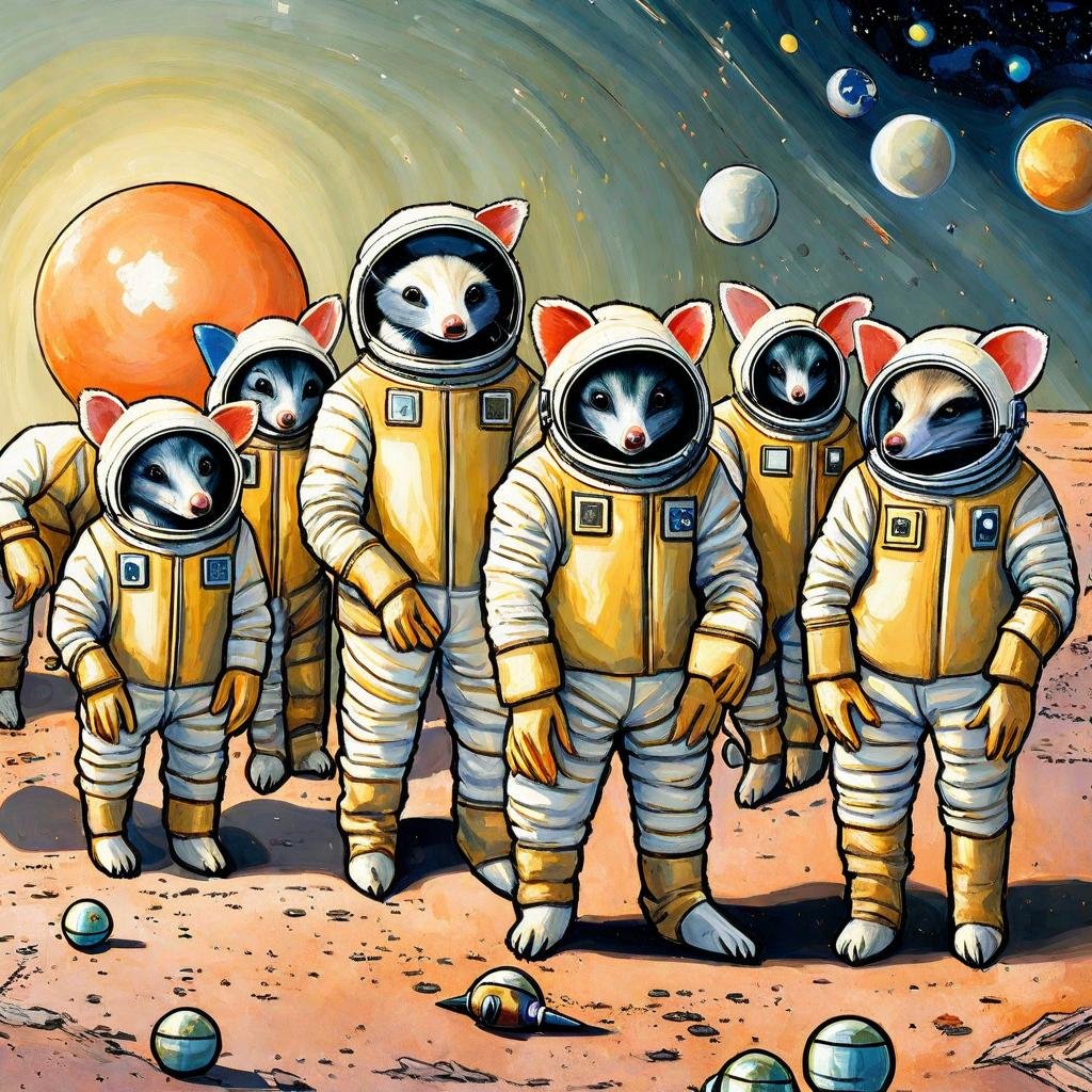 possumrocketada's tweet photo. 🚀$prock only launched 17 days ago. We have seen a lot of turbulence in this space since lift off.
🌝✨👀
We are looking to build a fleet of Possumnauts for a LONG term mission to the moon, infinity and beyond!
Are YOU🫵 Possum enough to join the team?
https://t.co/m6nh7OUR47 https://t.co/geDFDUzGtO