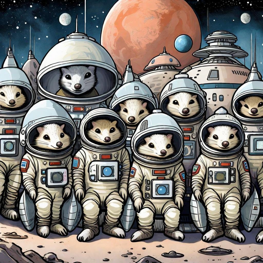 possumrocketada's tweet photo. 🚀$prock only launched 17 days ago. We have seen a lot of turbulence in this space since lift off.
🌝✨👀
We are looking to build a fleet of Possumnauts for a LONG term mission to the moon, infinity and beyond!
Are YOU🫵 Possum enough to join the team?
https://t.co/m6nh7OUR47 https://t.co/geDFDUzGtO