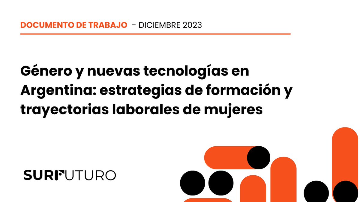 surfuturo_'s tweet photo. ✍️Nueva publicación sobre experiencias de mujeres en el sector IT: https://t.co/HULf2hLhgR

A partir de sus voces, exploramos sus estrategias para formarse, insertarse y sostenerse en un ámbito donde la presencia femenina es minoritaria.  

Abrimos hilo para compartir hallazgos👇 https://t.co/MJ0bmgOzwV