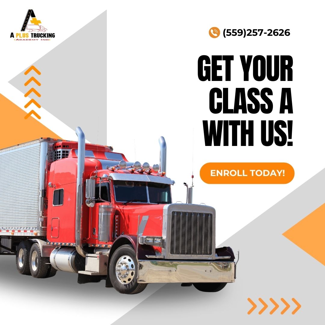 APlusTrucking's tweet image. Why settle for ordinary? A Plus Trucking Academy Inc. is the best trucking school in CA, dedicated to launching your road to excellence. 🛣️💼

Curious about our payment plans?
Call: (559)257-2626

#APlusTruckingAcademy #TruckersLife #DriveToExcel #TruckingDreams #CareerOnWheel