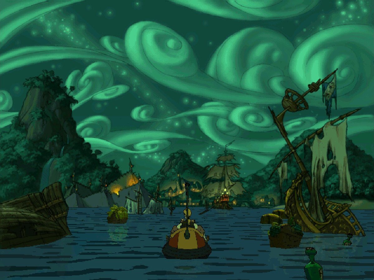 POStudios's tweet photo. The Curse of Monkey Island, 1997. LucasArts. https://t.co/HSNBKHHr6h