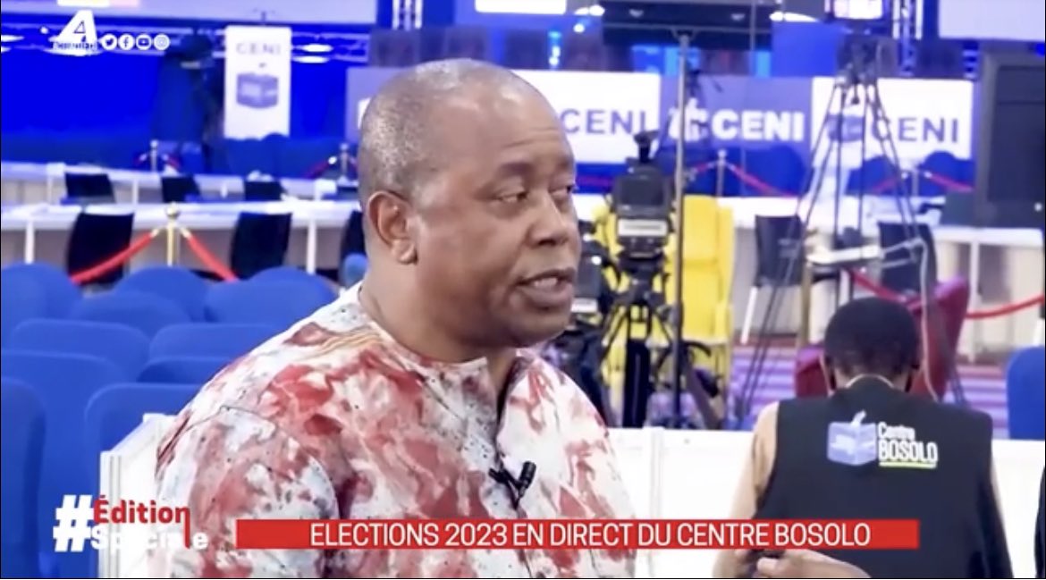 #RDC #Elections: @dkadimaofficiel @cenirdc dit @actualitecd @7sur7_cd être conscient qu’il n’y avait pas de PV de résultats ds certains bureaux et que les résultats publiés au centre Bosolo sont une “combinaison” entre les résultats machines / papier youtube.com/watch?v=lAbTJ6…